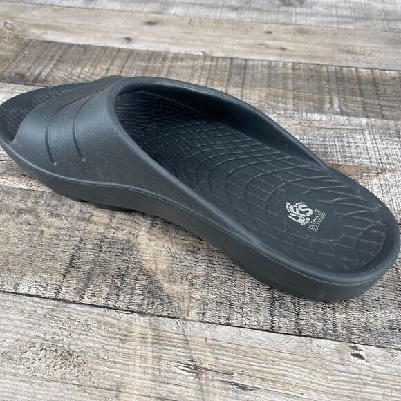 Ultimate Foot Store Slides Slip On Slippers Mens Size 11 Black - Picture 5 of 8